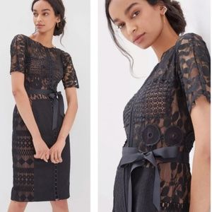 Byron Lars Anthropologie Beguile Black Dress